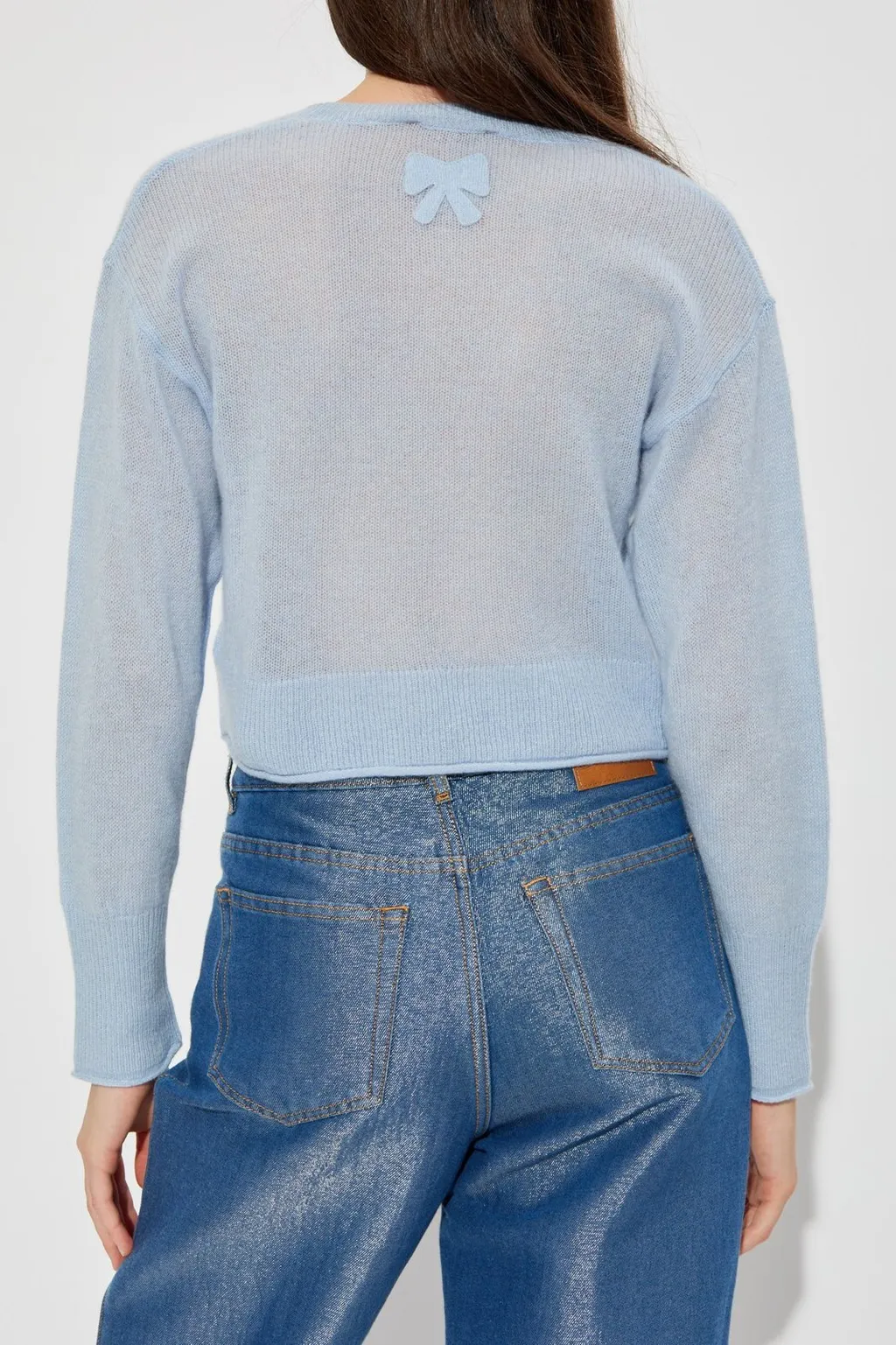Luisella Bow-Detail Cardigan