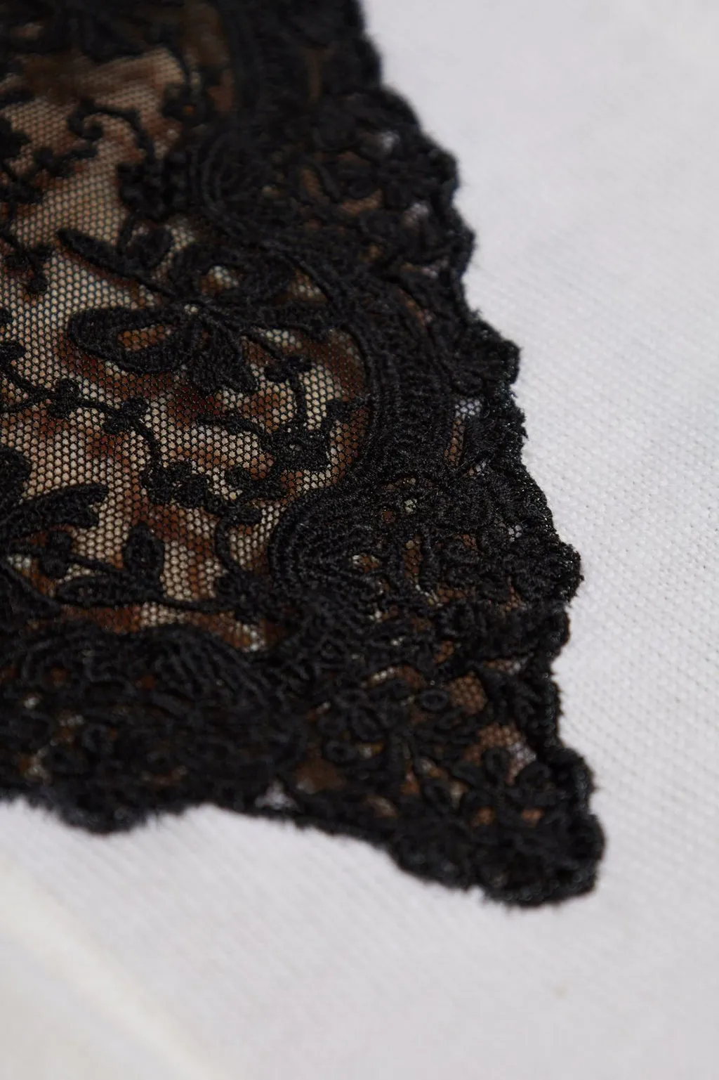 Lace-Collar Cardigan
