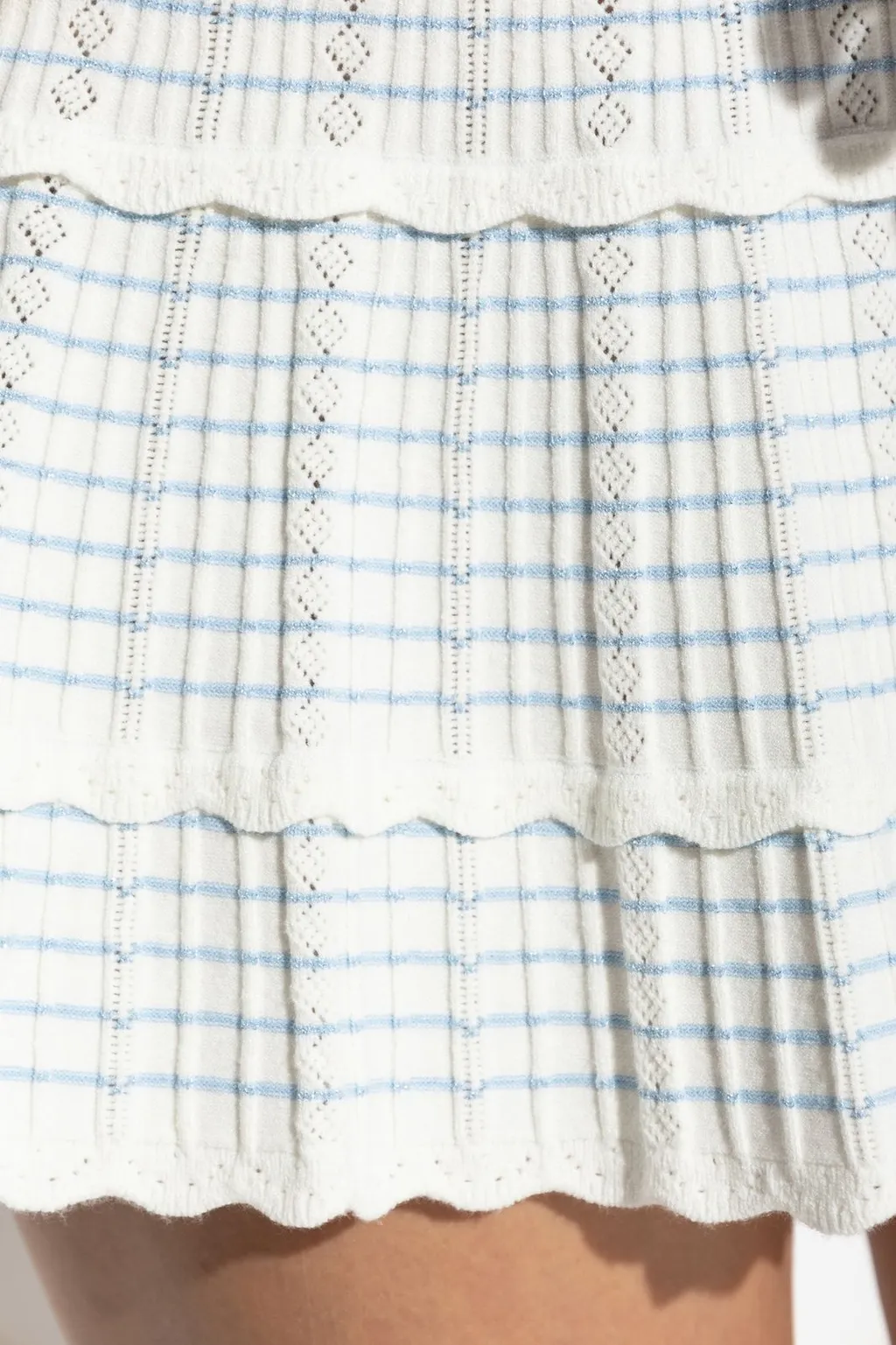 Colella Pleated Mini Skirt