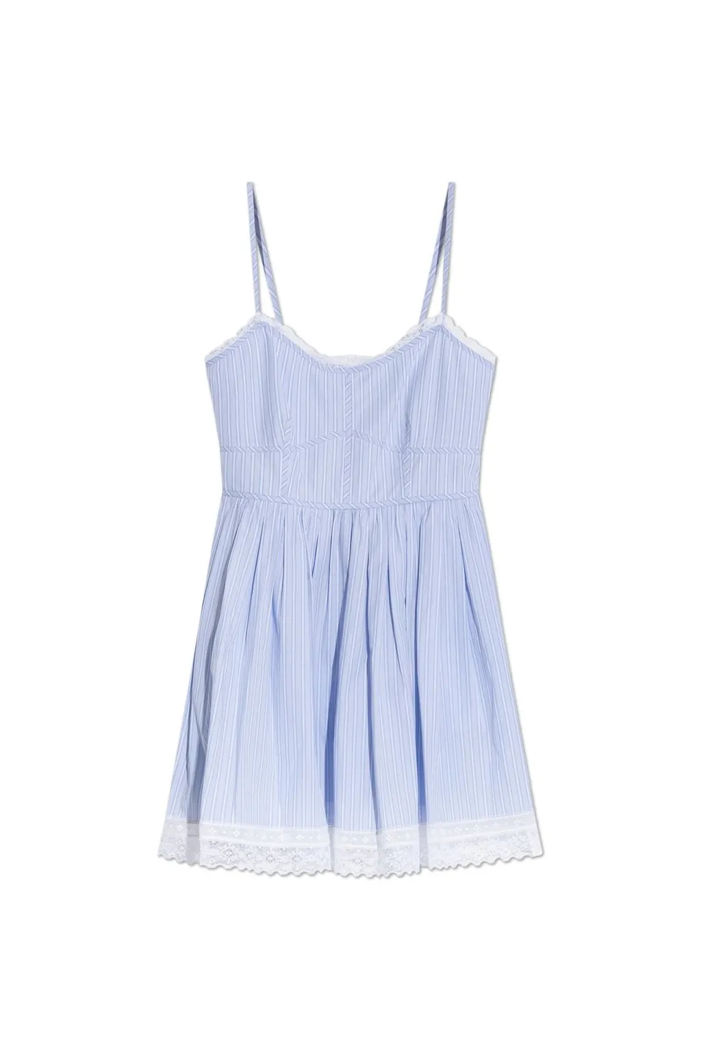 Harrisine Lace-Trimmed Dress