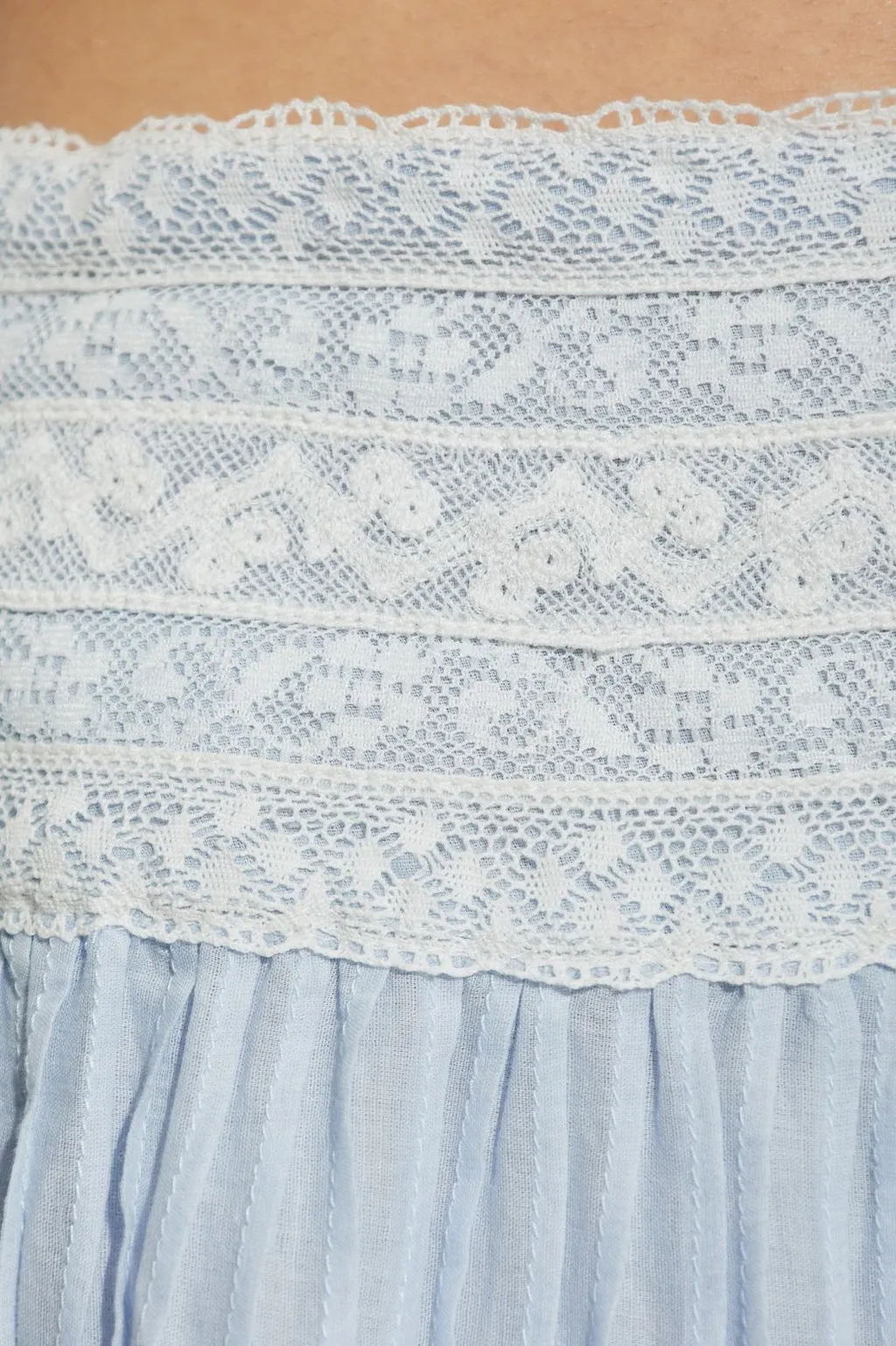 Levant Lace Mini Skirt