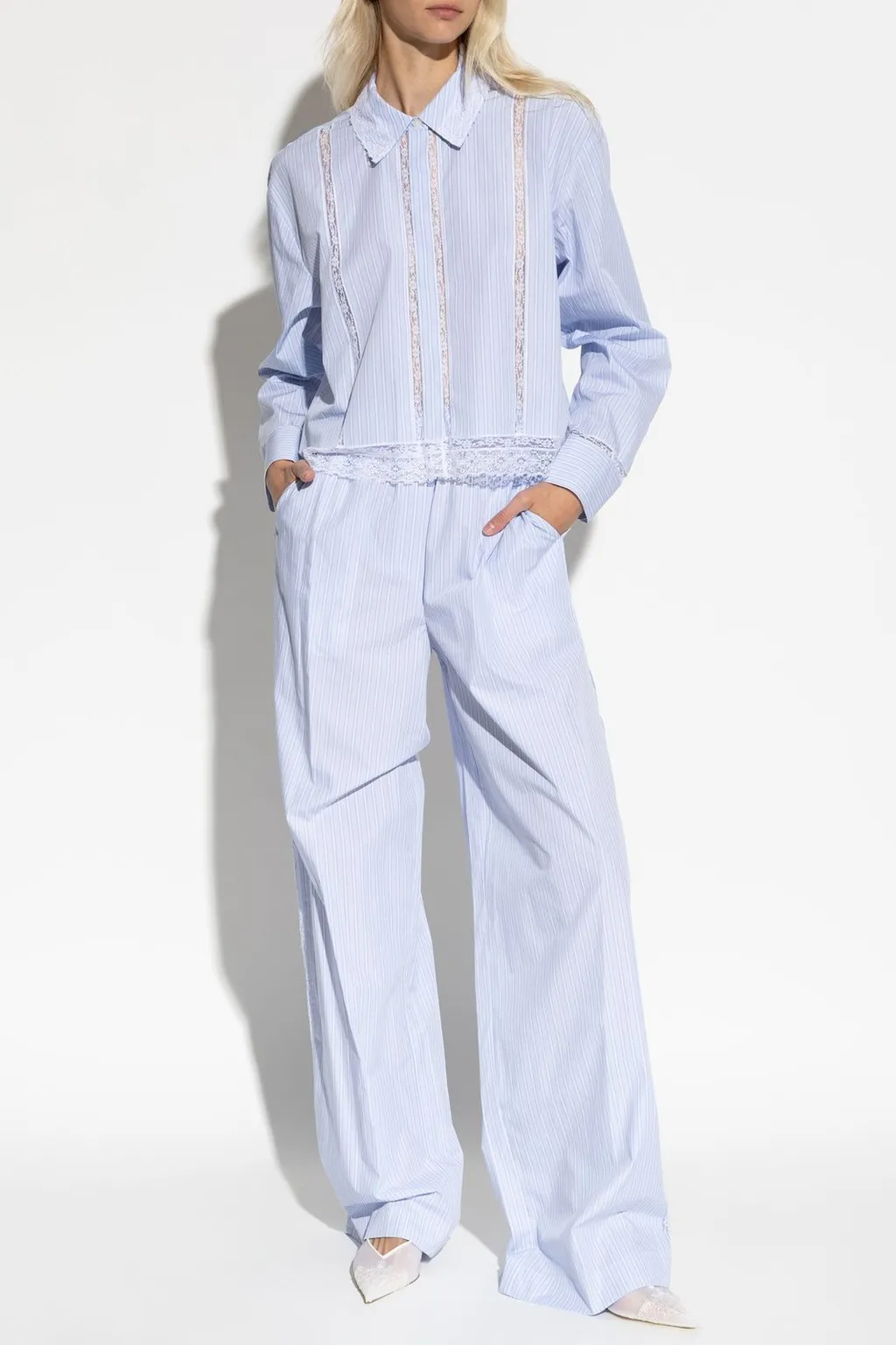 Delano Lace-Trimmed Top
