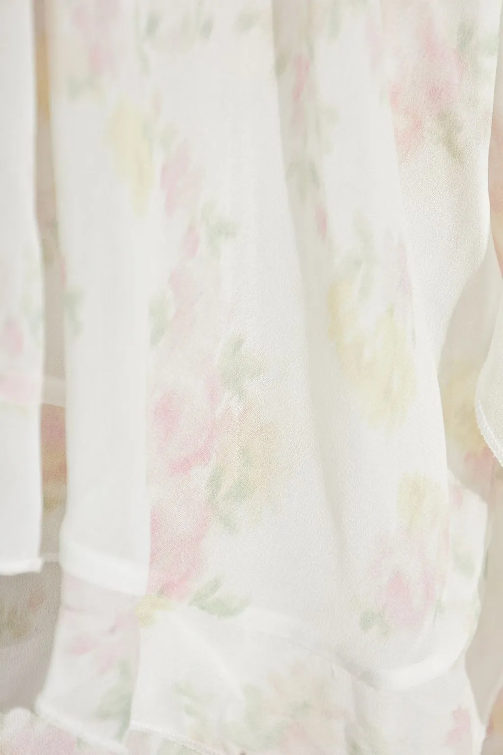 Ruffle Cape Dress