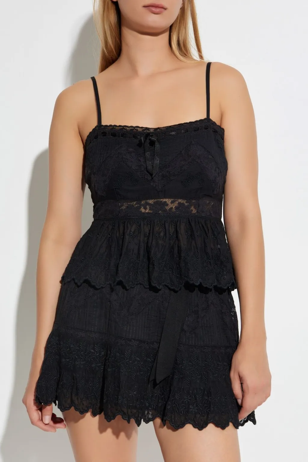 Rowina Lace Peplum Top