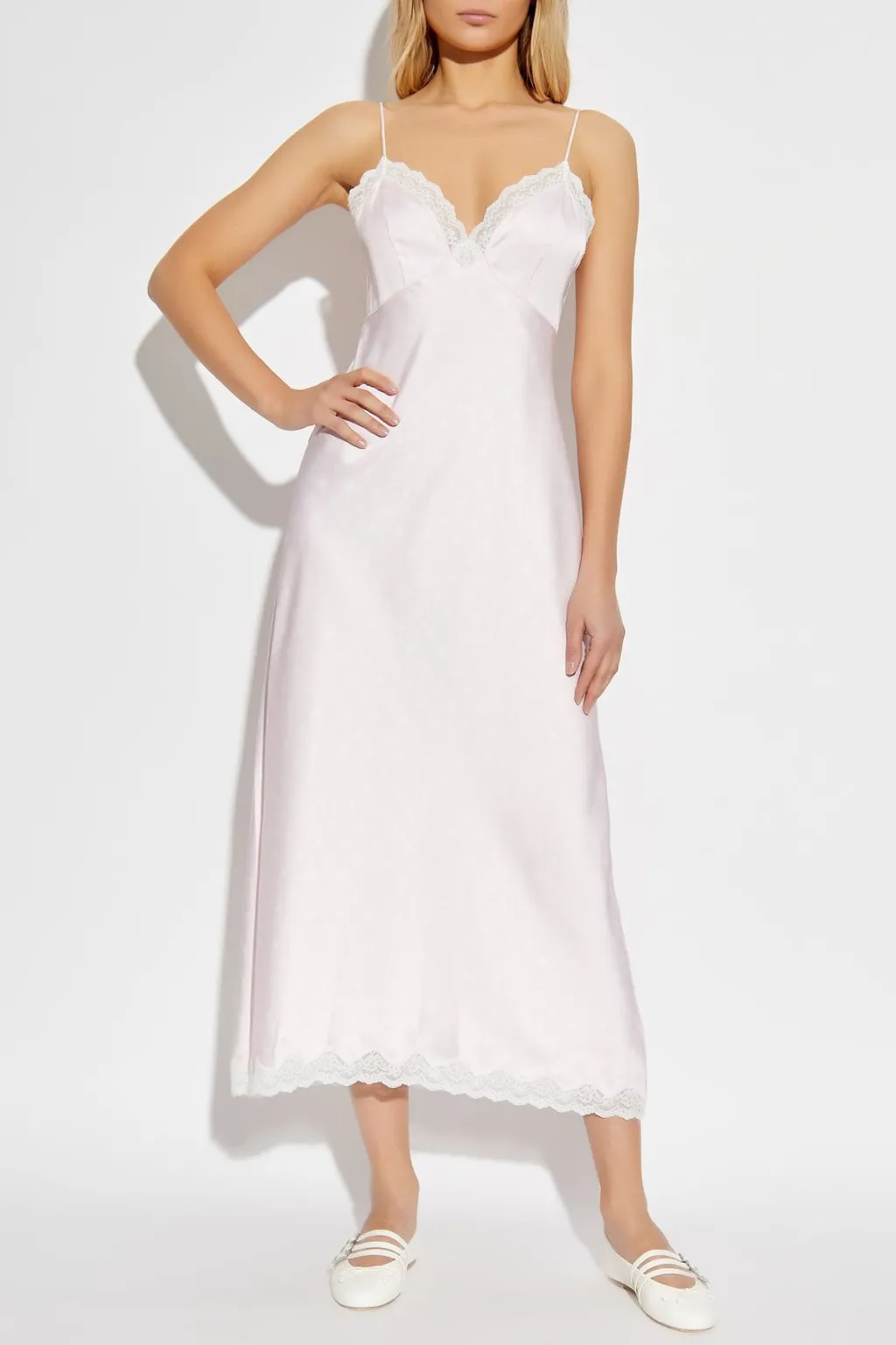 Polka Dot Slip Dress