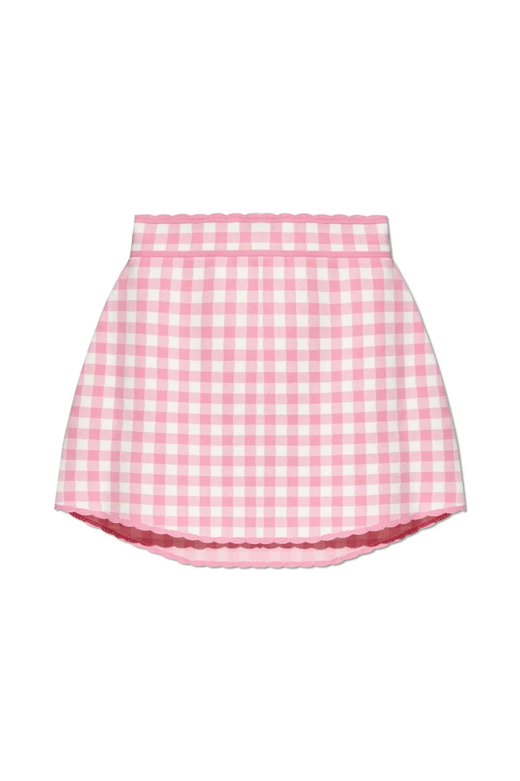 Gingham Mini Skirt