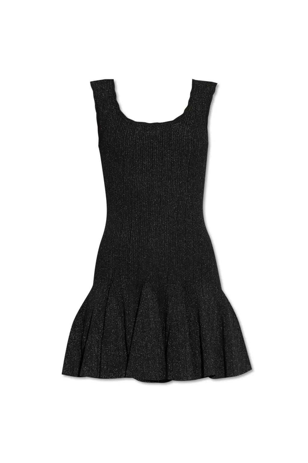 Flared Knit Mini Dress