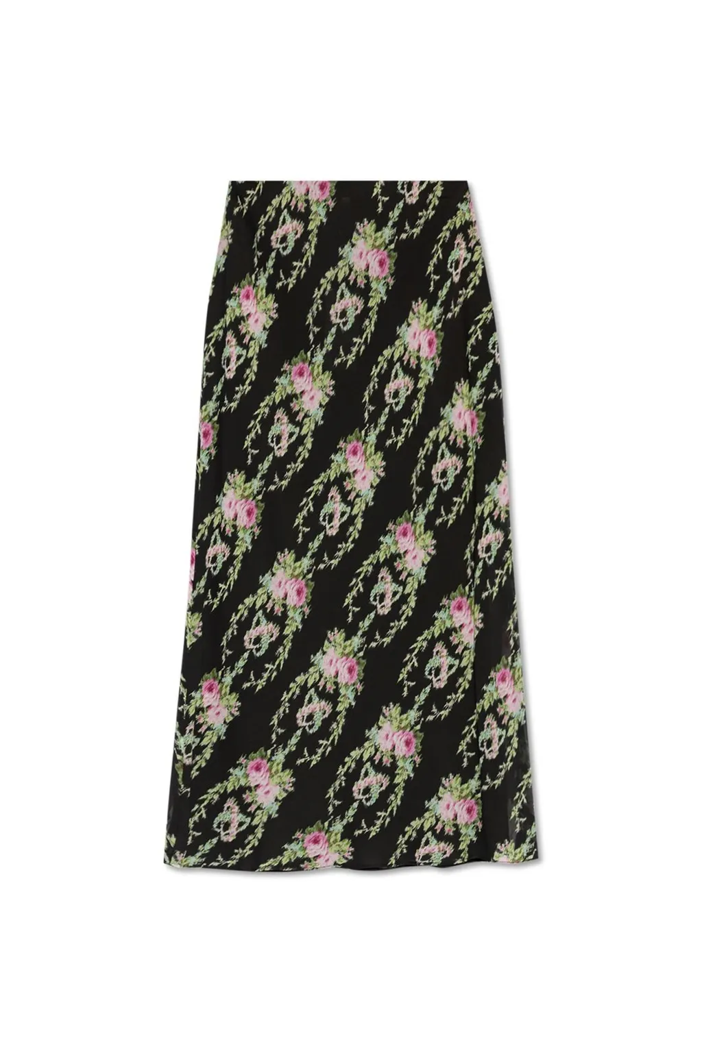 Floral Midi Skirt