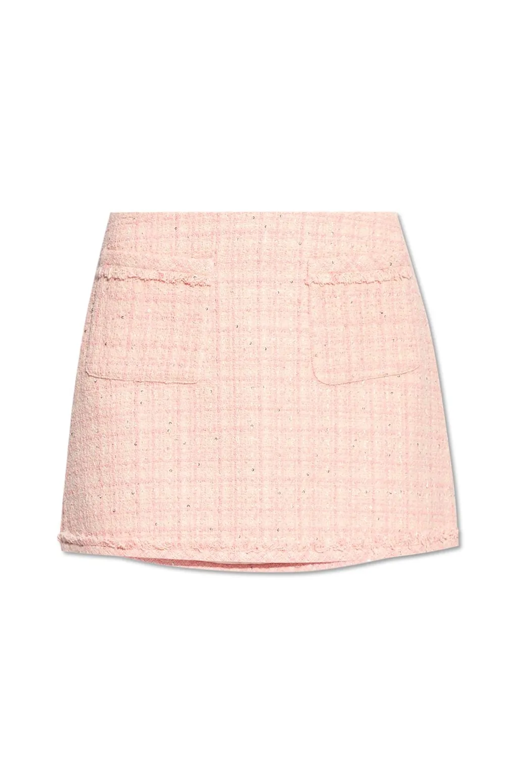Tweed Pocket Mini Skirt