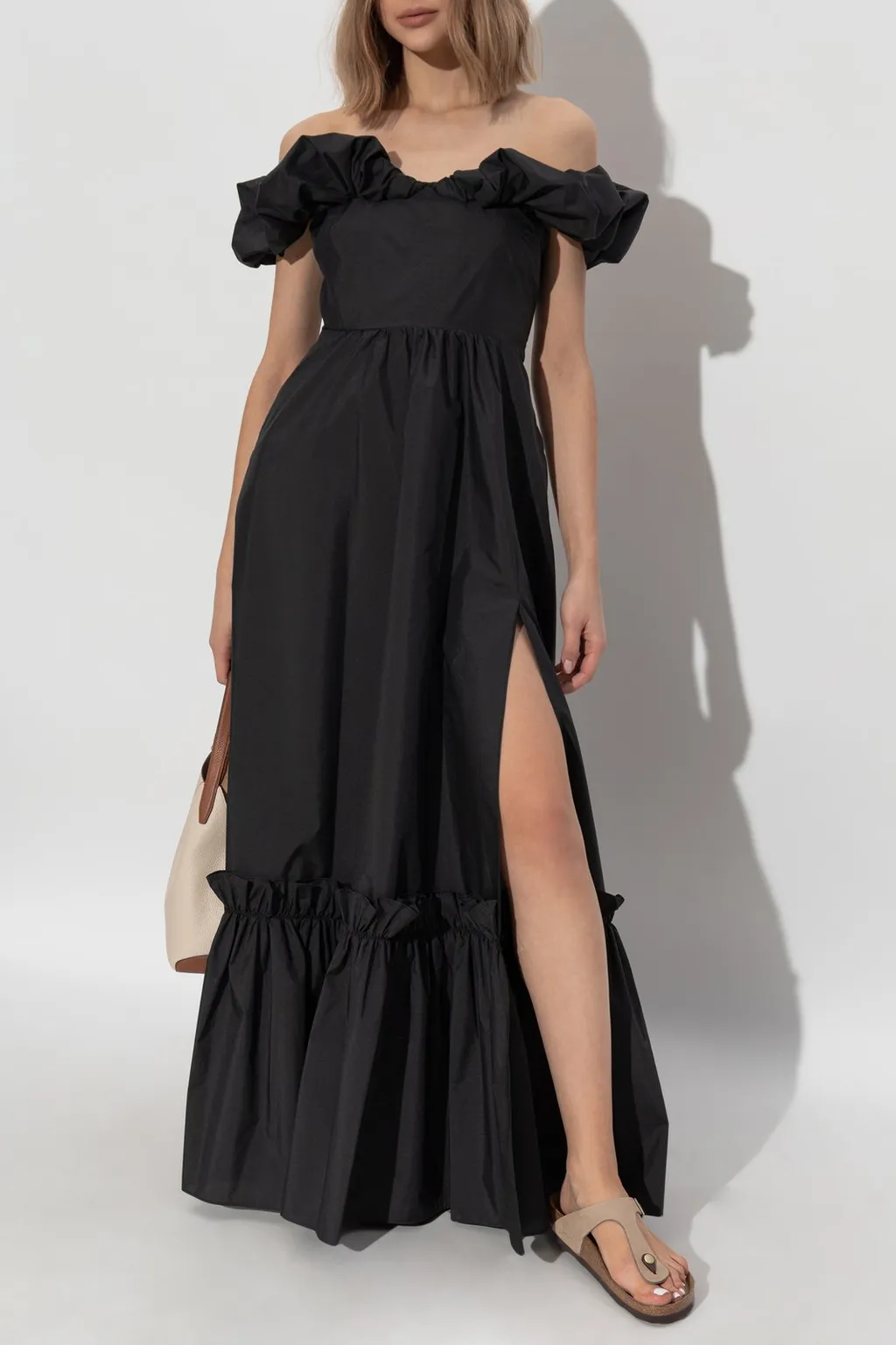 Off-Shoulder Ruffle Dress