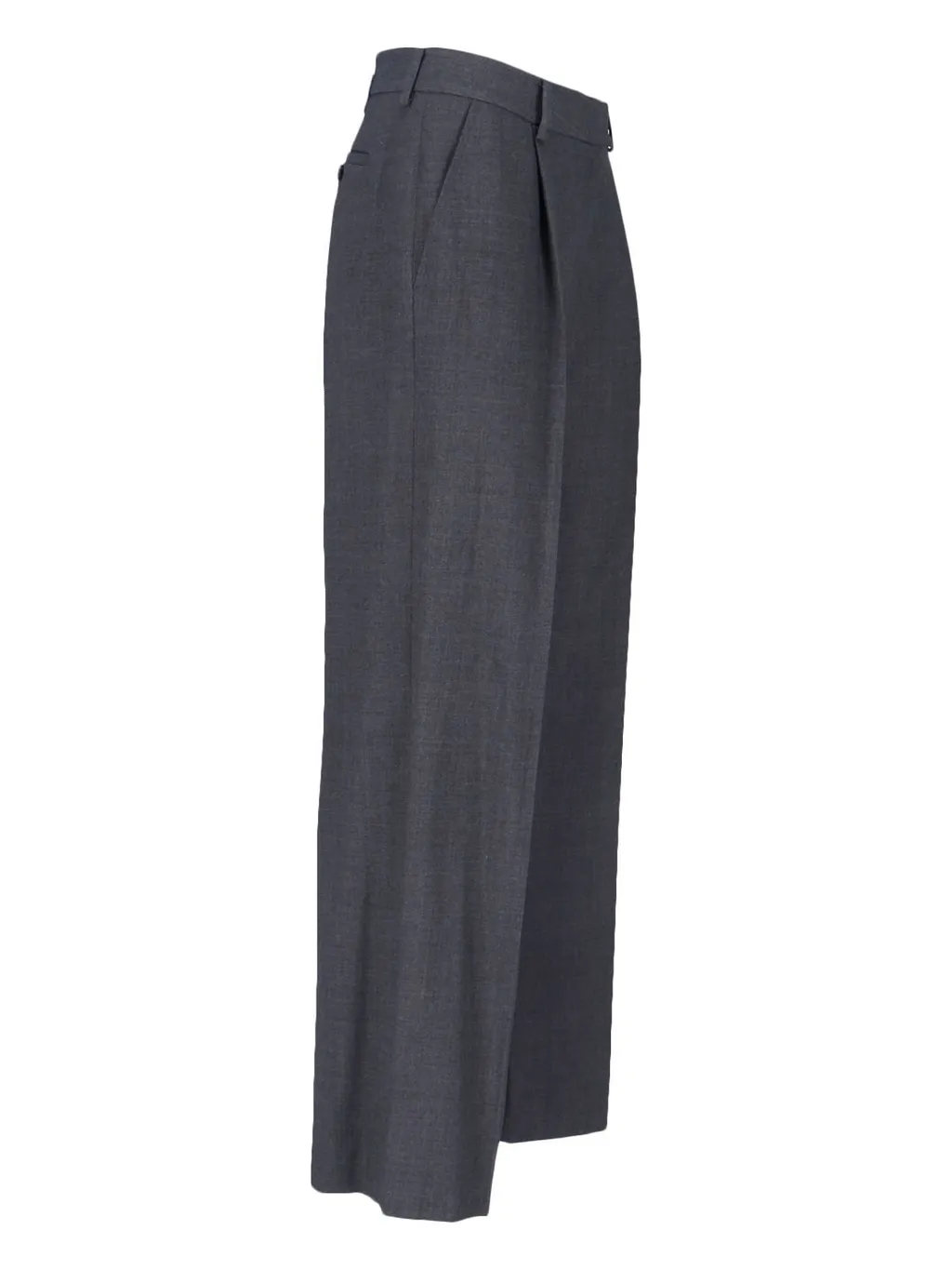 Straight-Leg Tailored Trousers
