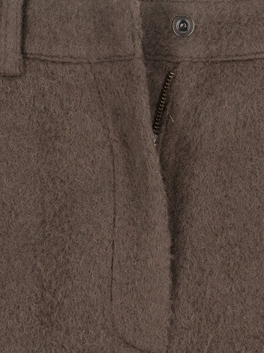 Pleated Straight-Leg Trousers