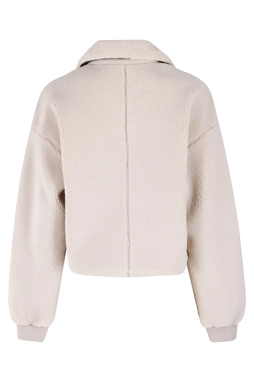 Lace-Up Fleece Sweater