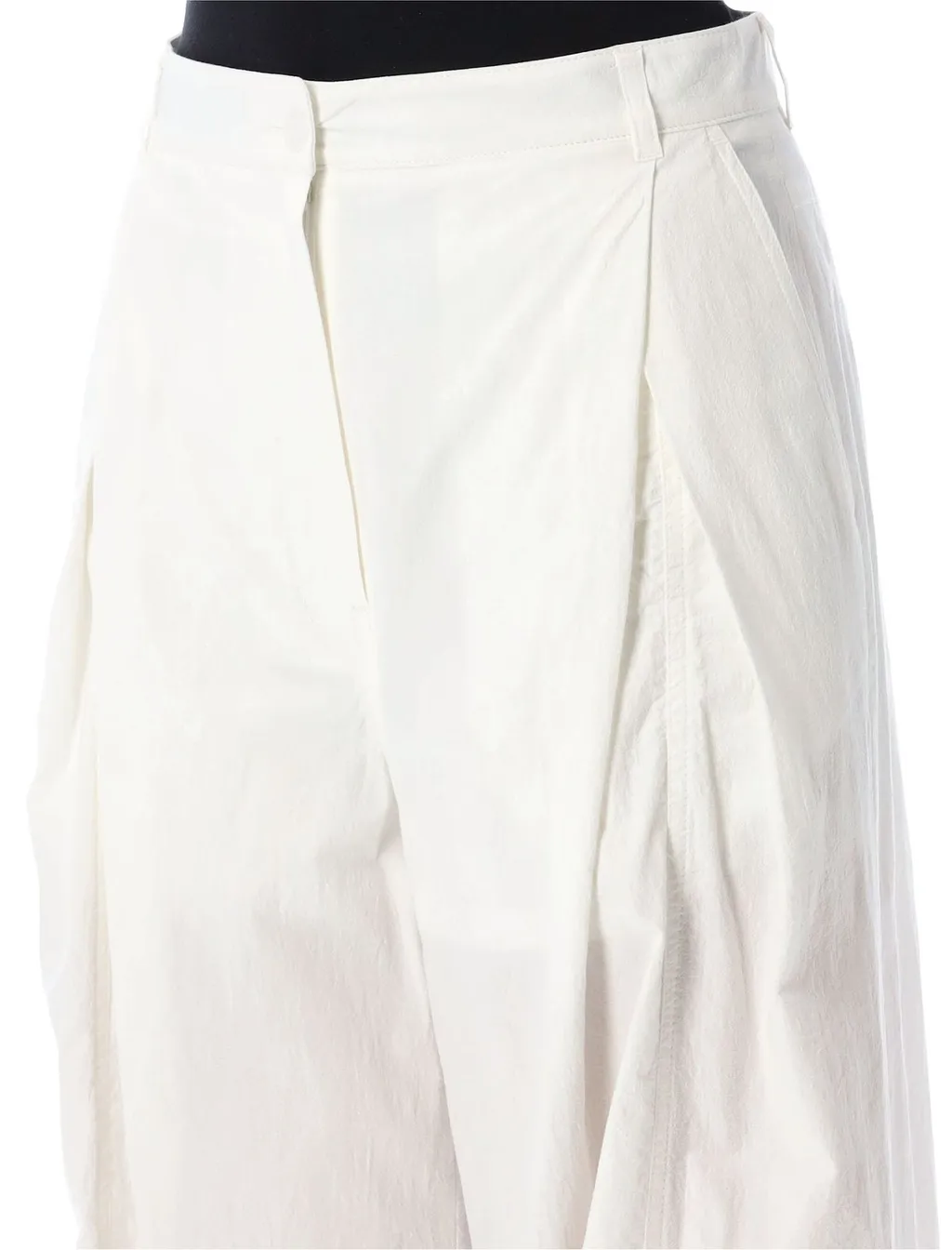 Tuck Wide-Leg Pants