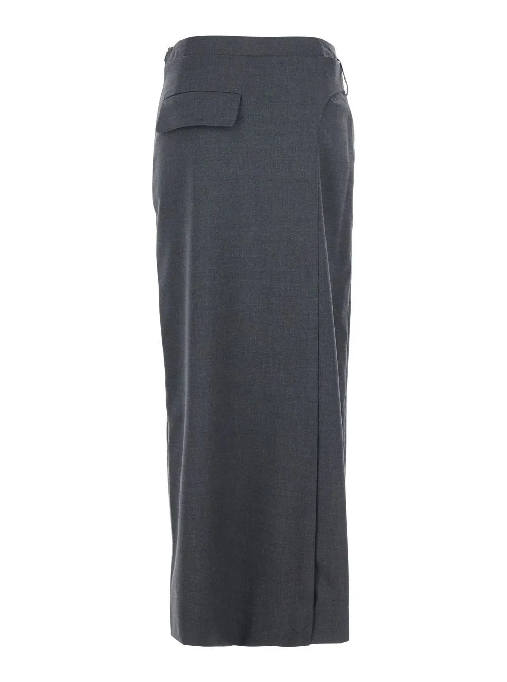 Belted Midi Skirt