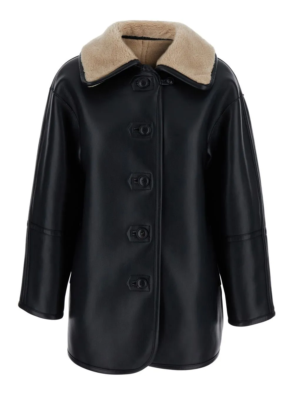 Reversible Faux Fur Coat