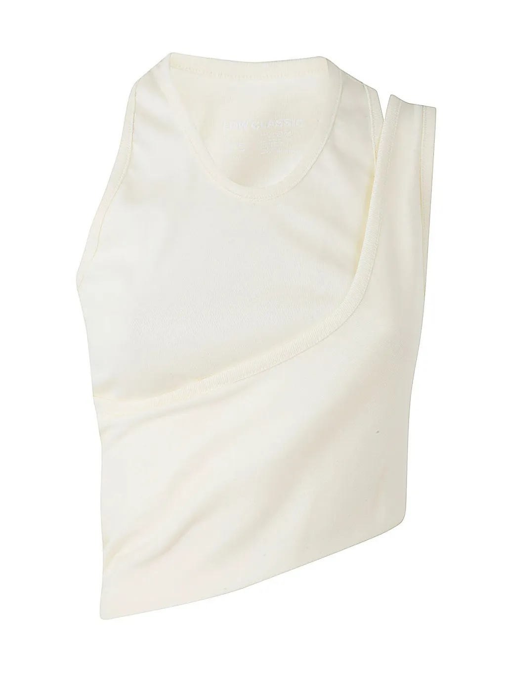 Asymmetric Ruched Tank Top
