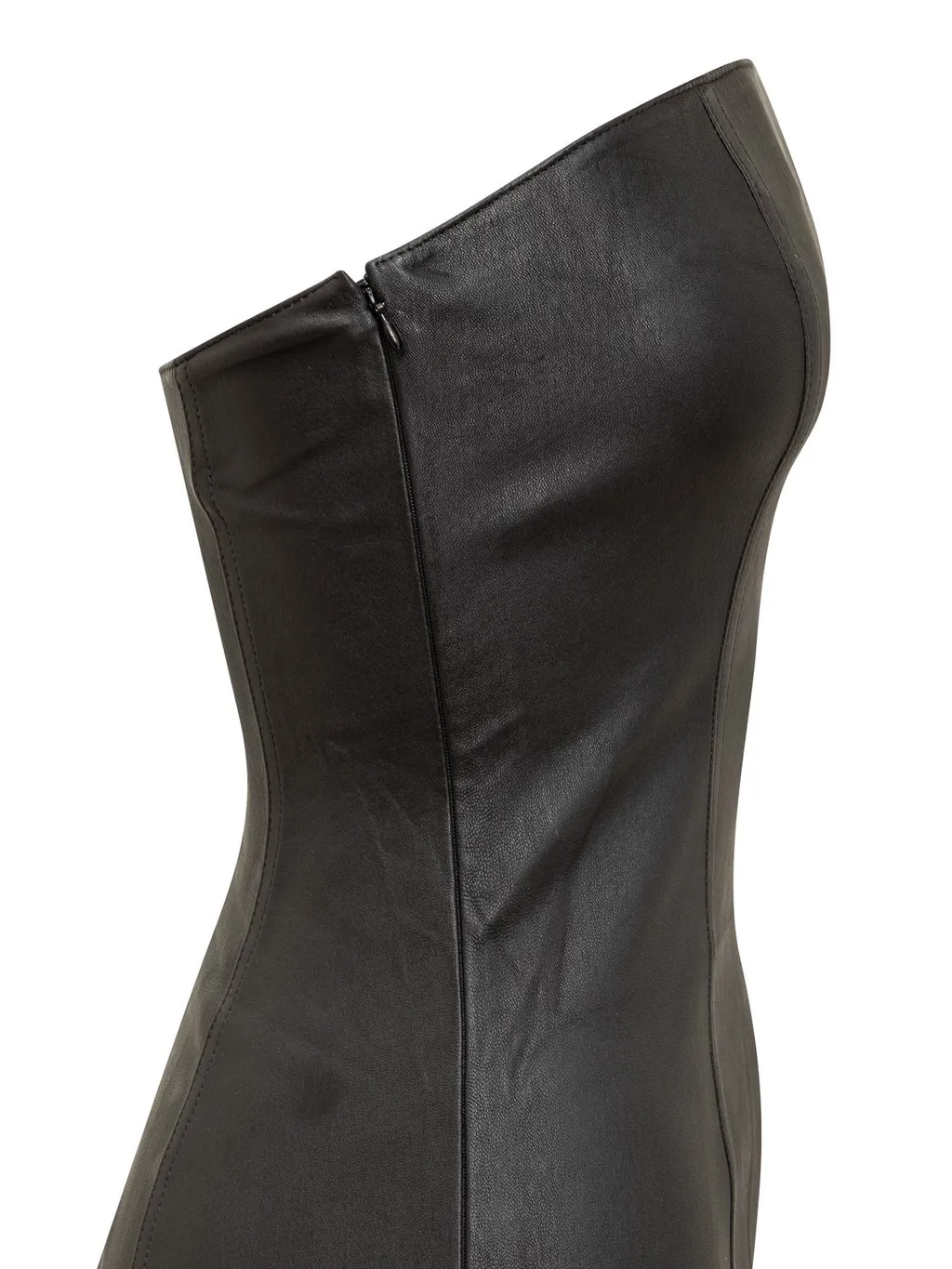 Leather Mini Dress