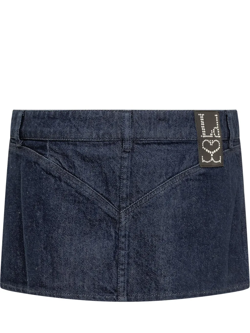 Lace-Up Mini Skirt