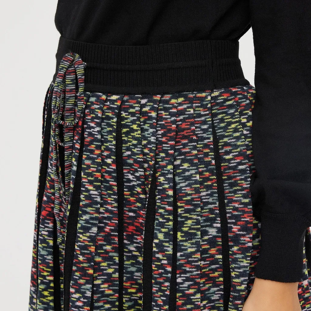 Pleated Mini Skirt