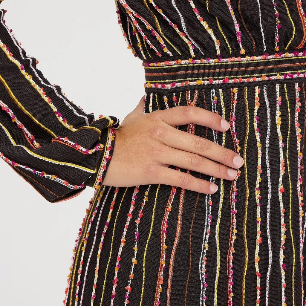 Striped Knit Dress