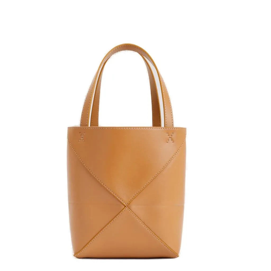 Mini Puzzle Fold Tote Bag