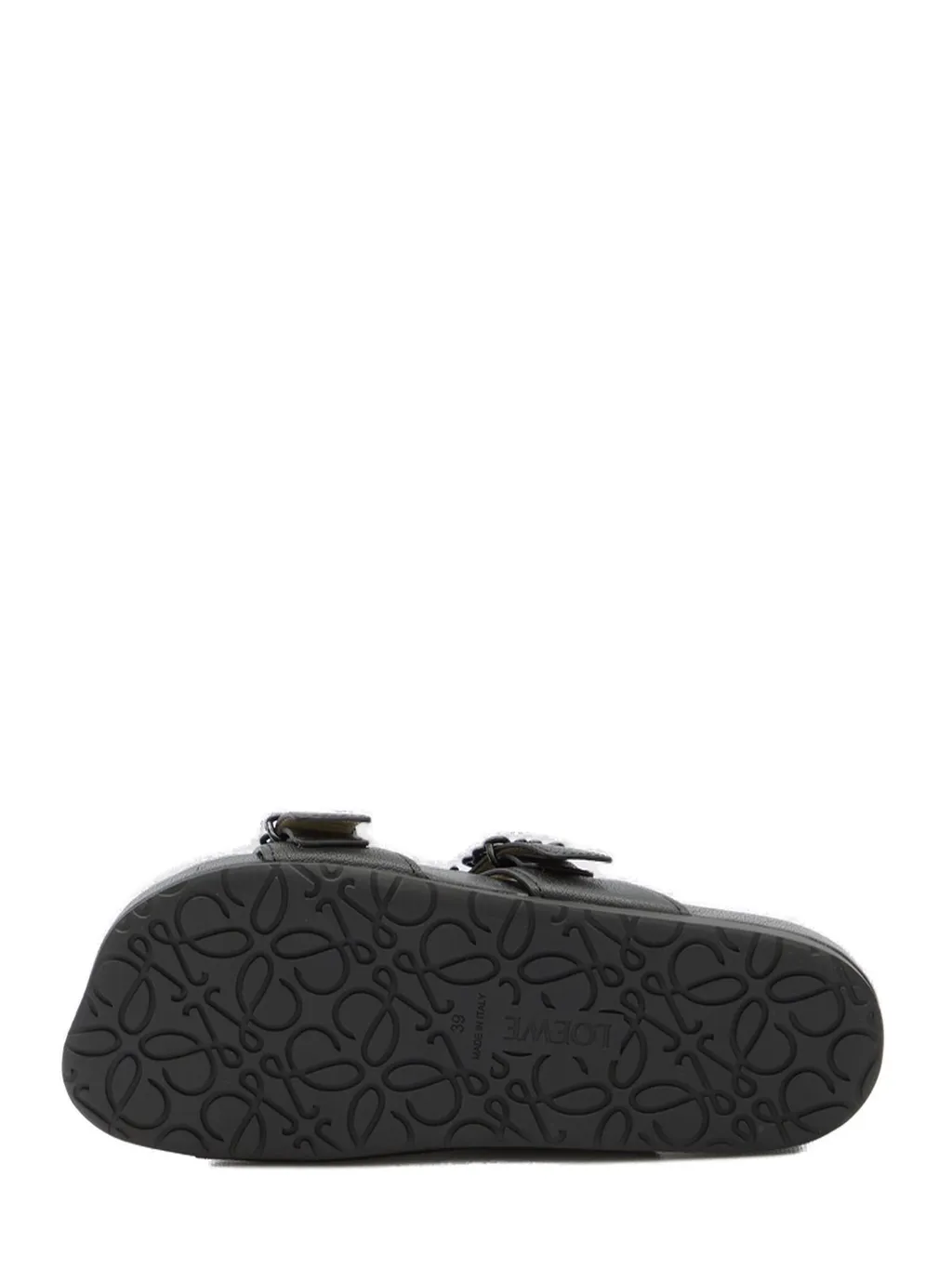 Logo-Plaque Slip-On Sandals