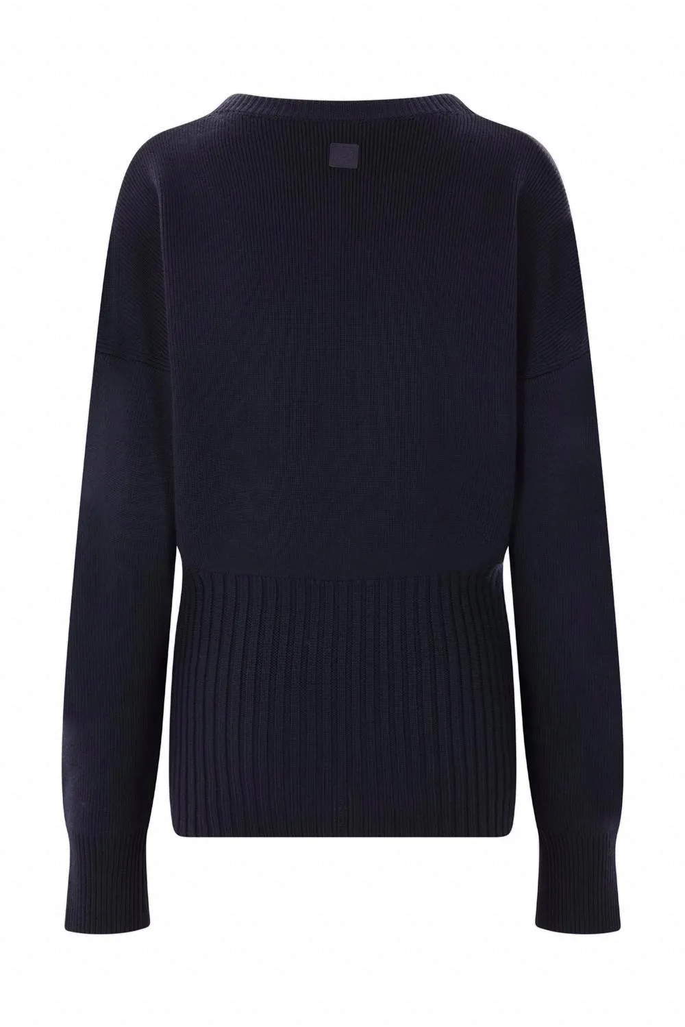 Dropped Shoulder Knitted Jumper