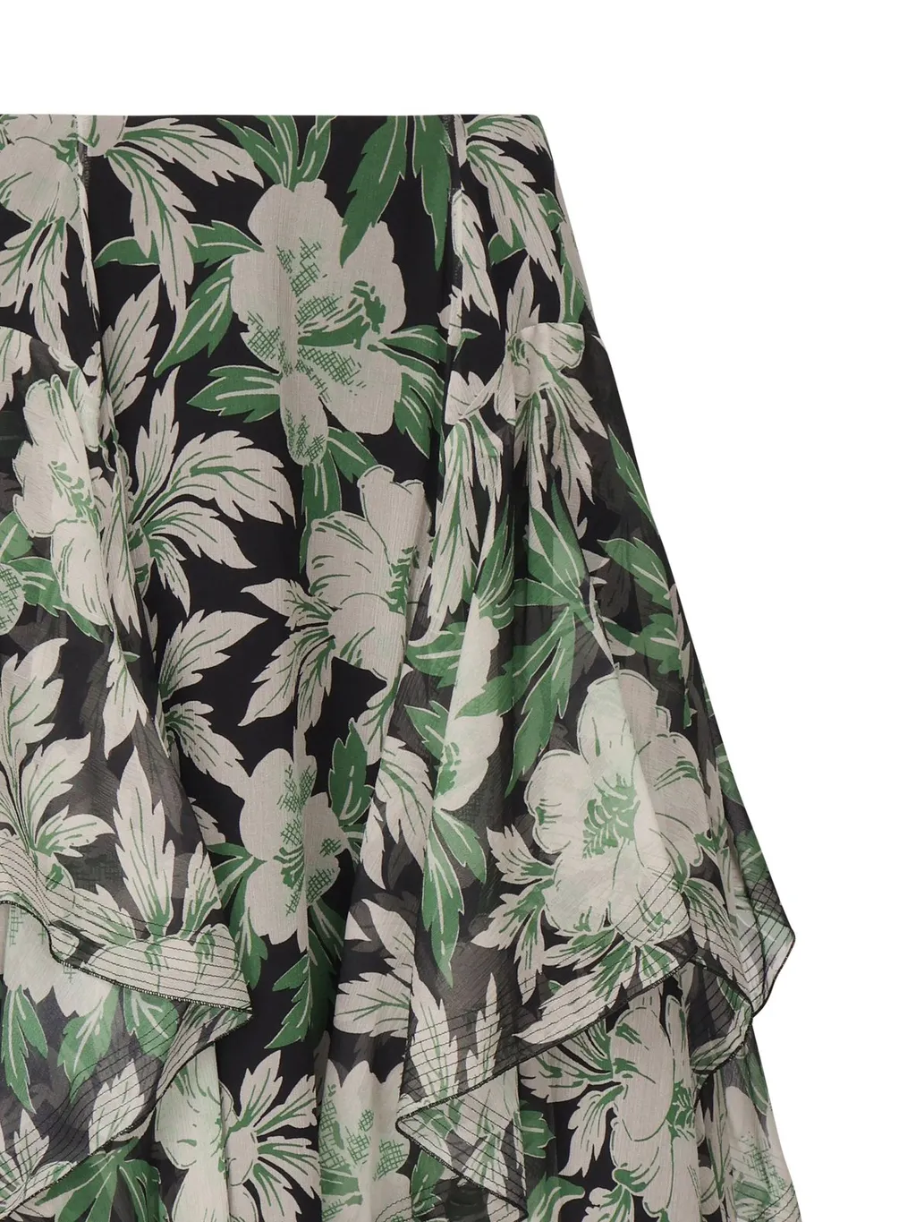Floral Print Skirt