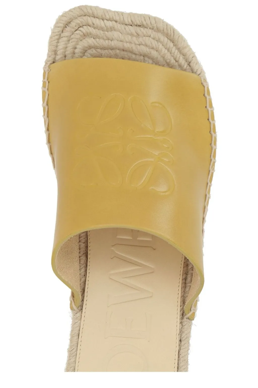 Petal Espadrille Platform Slides