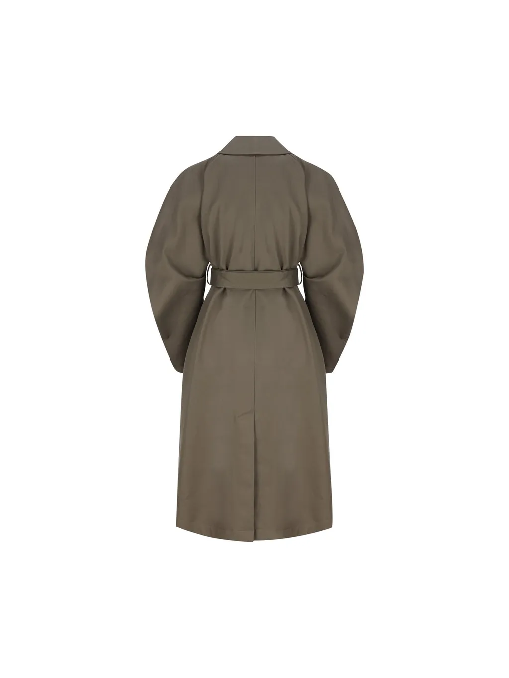 Double Breasted Belted Trench Coat