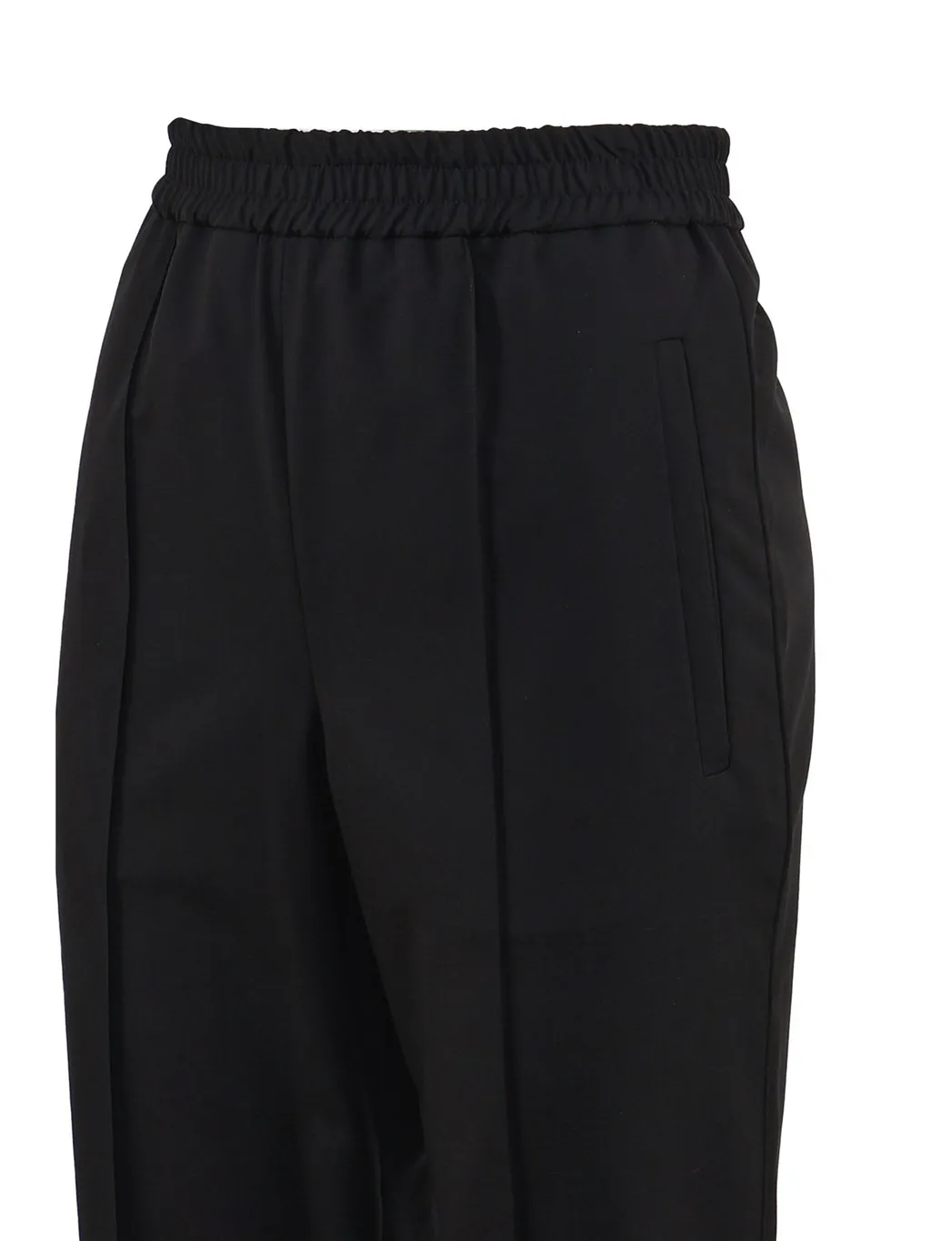 High Waist Straight-Leg Trousers