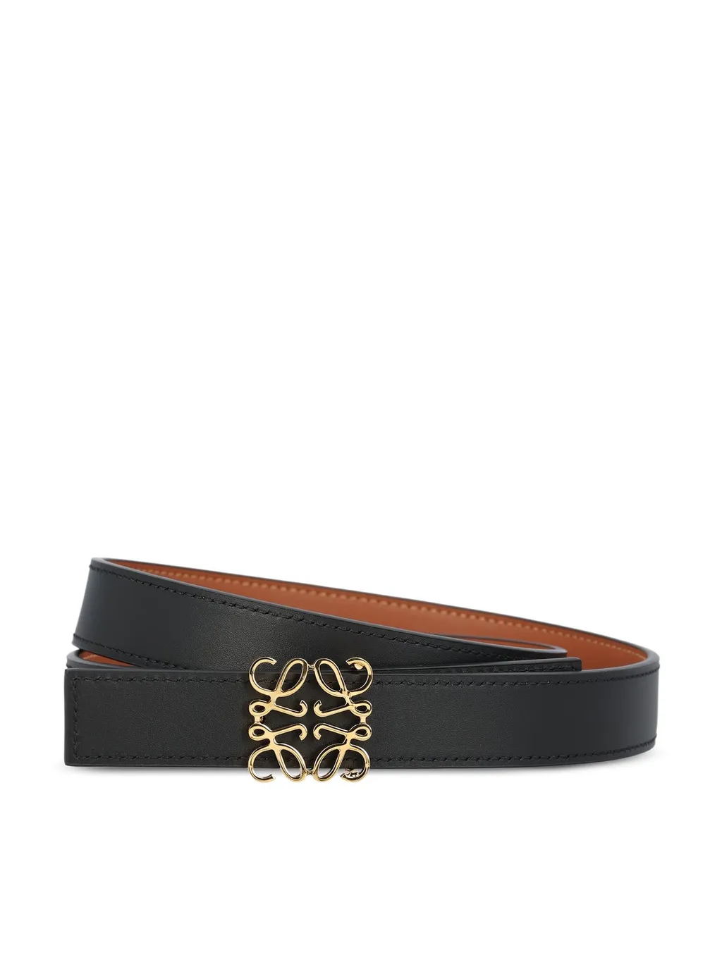 Logo Buckled Reversible Belt