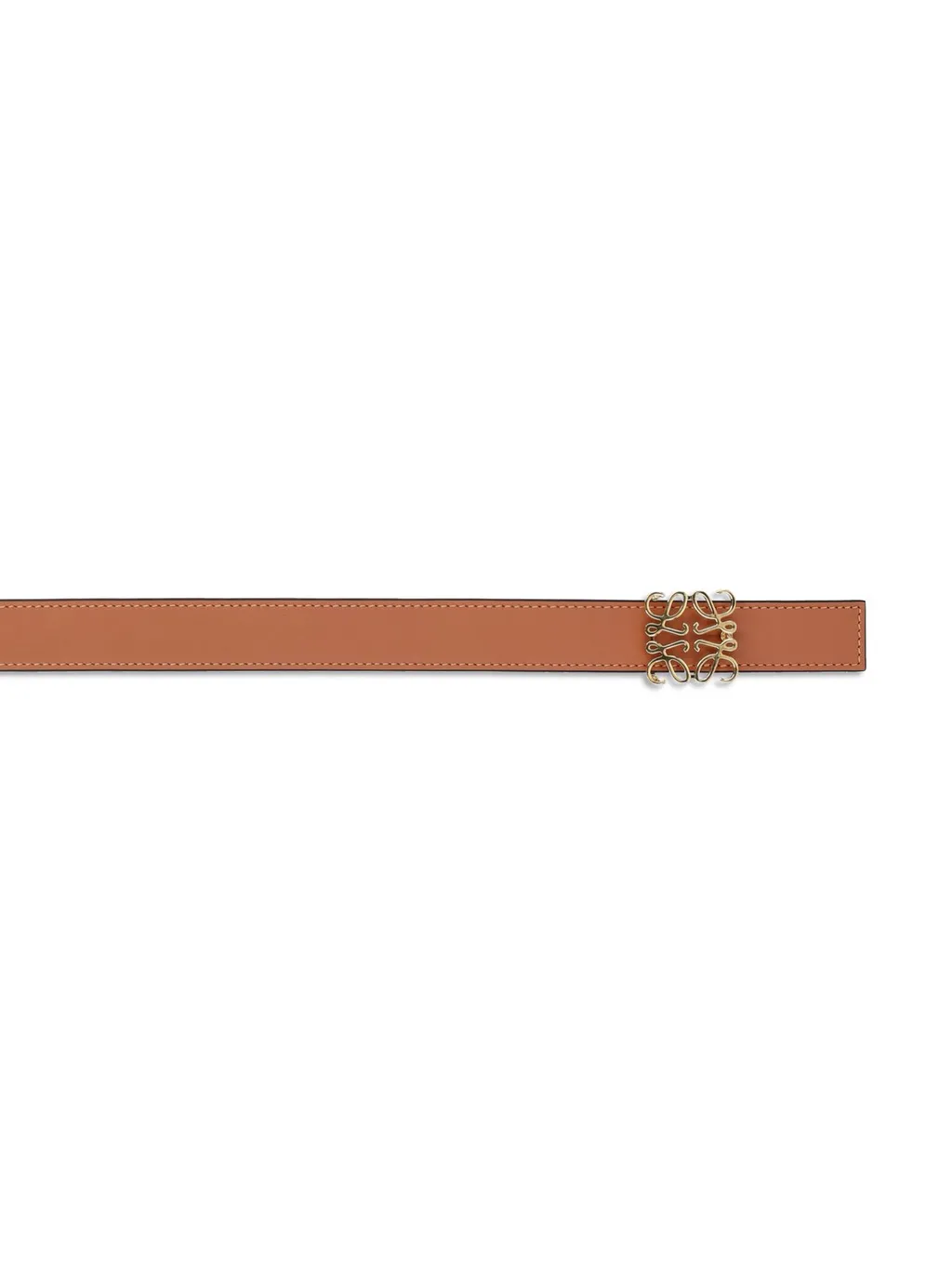 Logo Buckled Reversible Belt