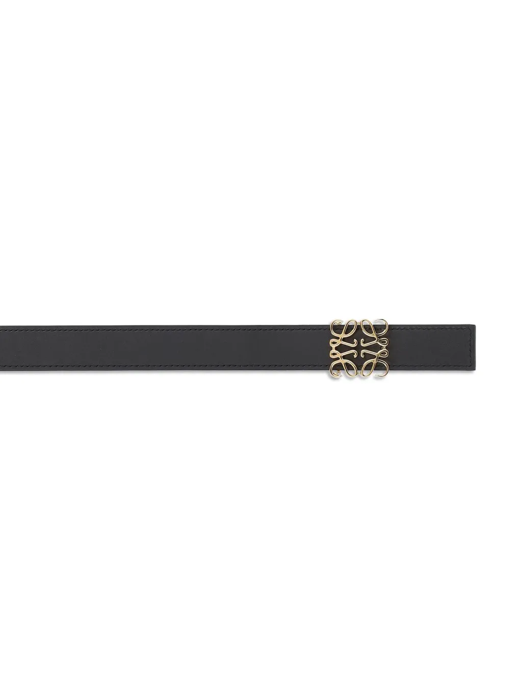 Logo Buckled Reversible Belt
