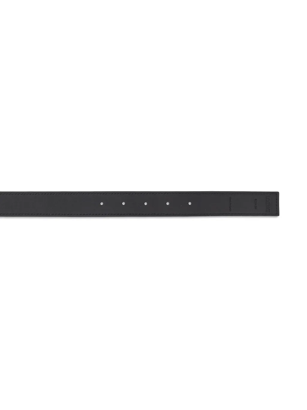 Logo Buckled Reversible Belt