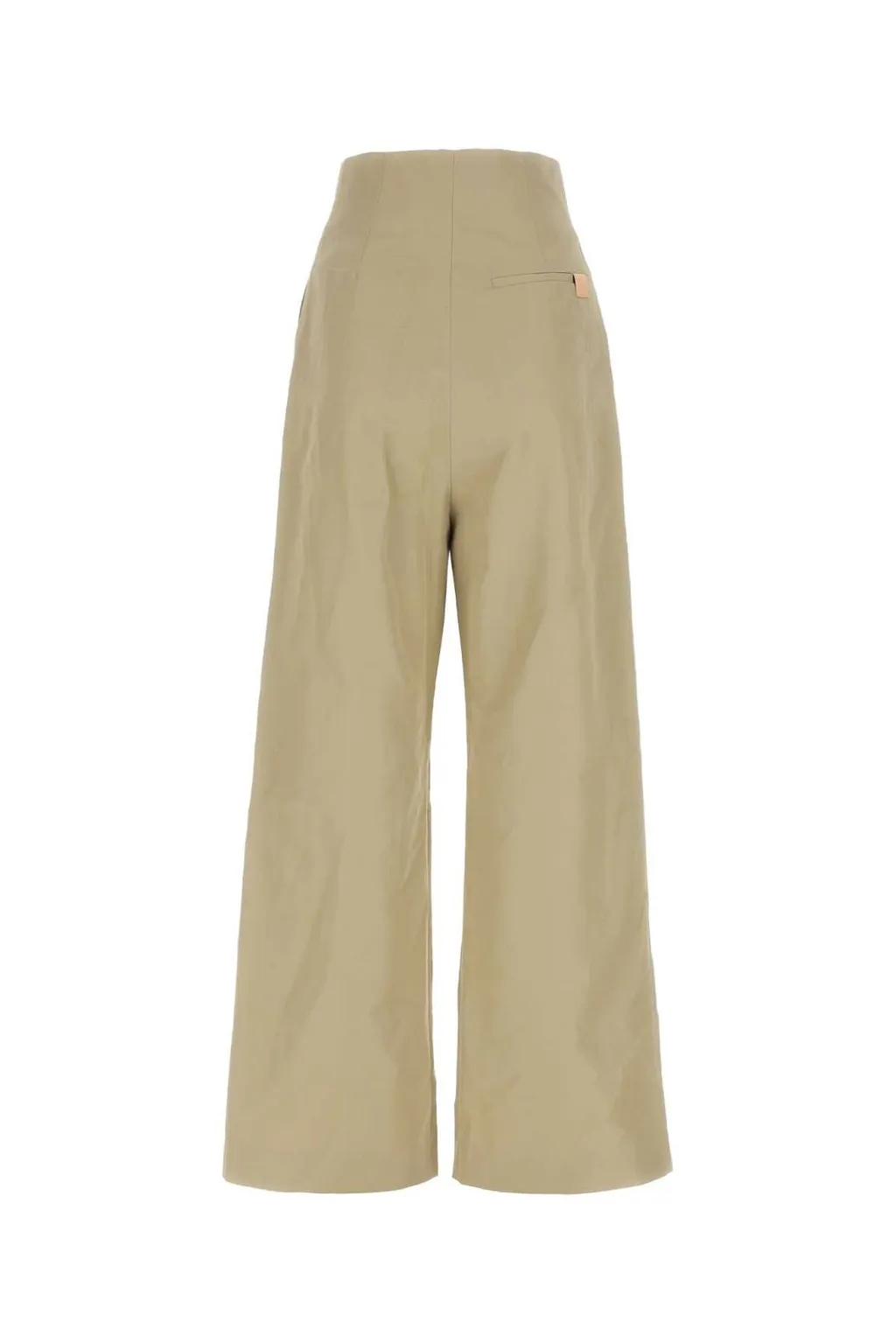 Logo Patch Wide-Leg Trousers