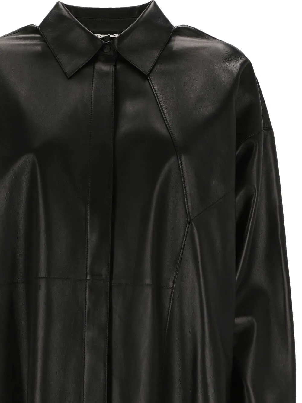 Puzzle Leather Shirt