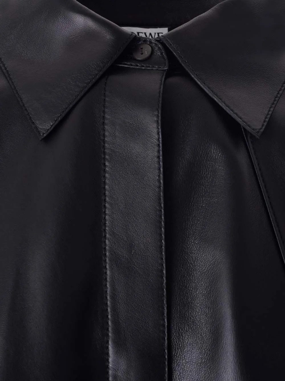 Puzzle Leather Shirt