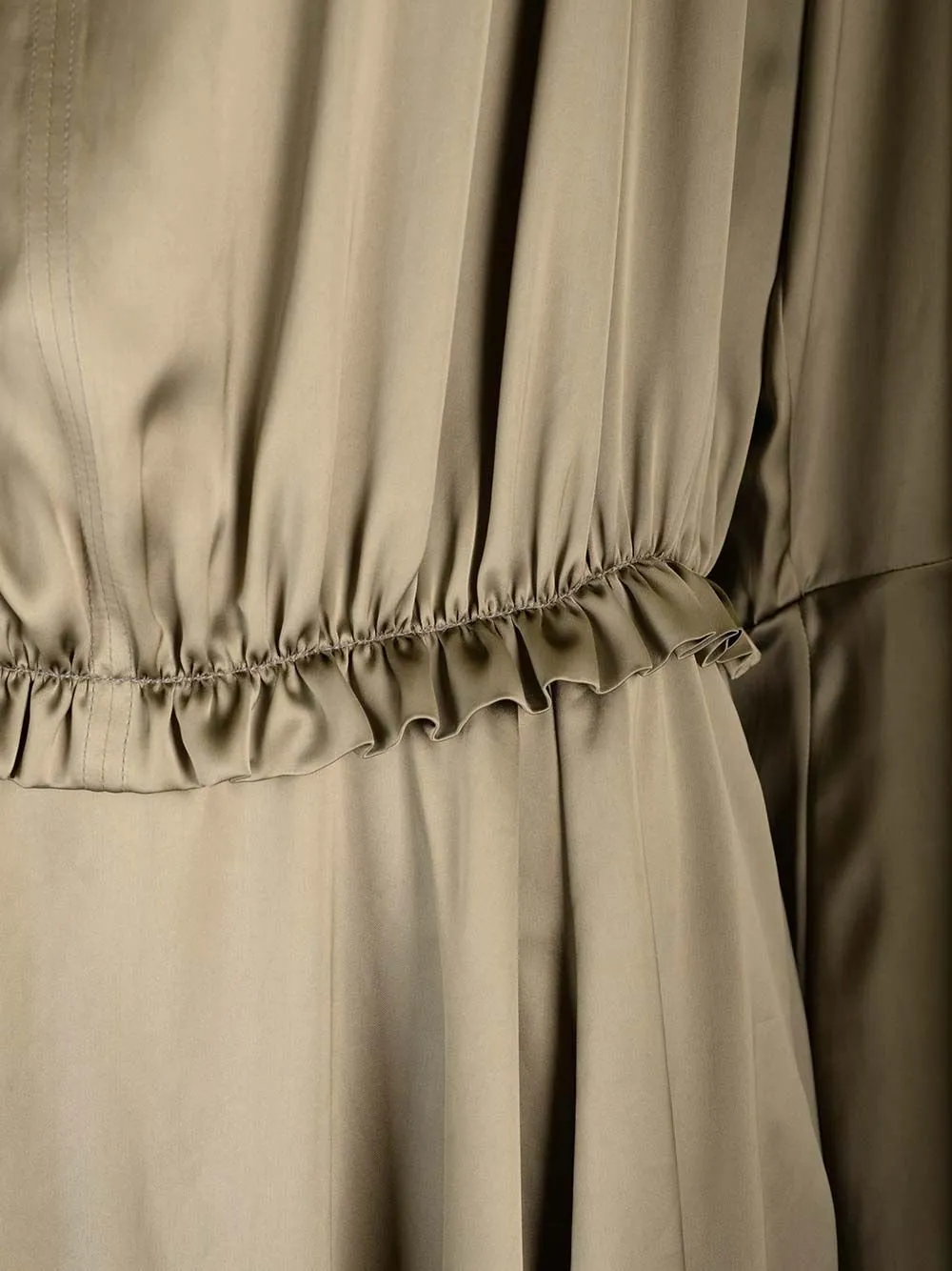 Elasticated Waist Long Sleeved Tunic Dress