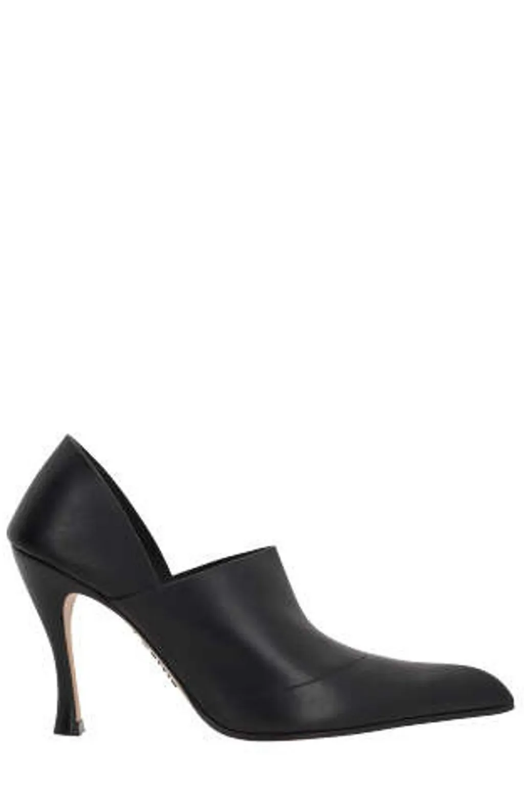 Comic Pointed-Toe Pumps