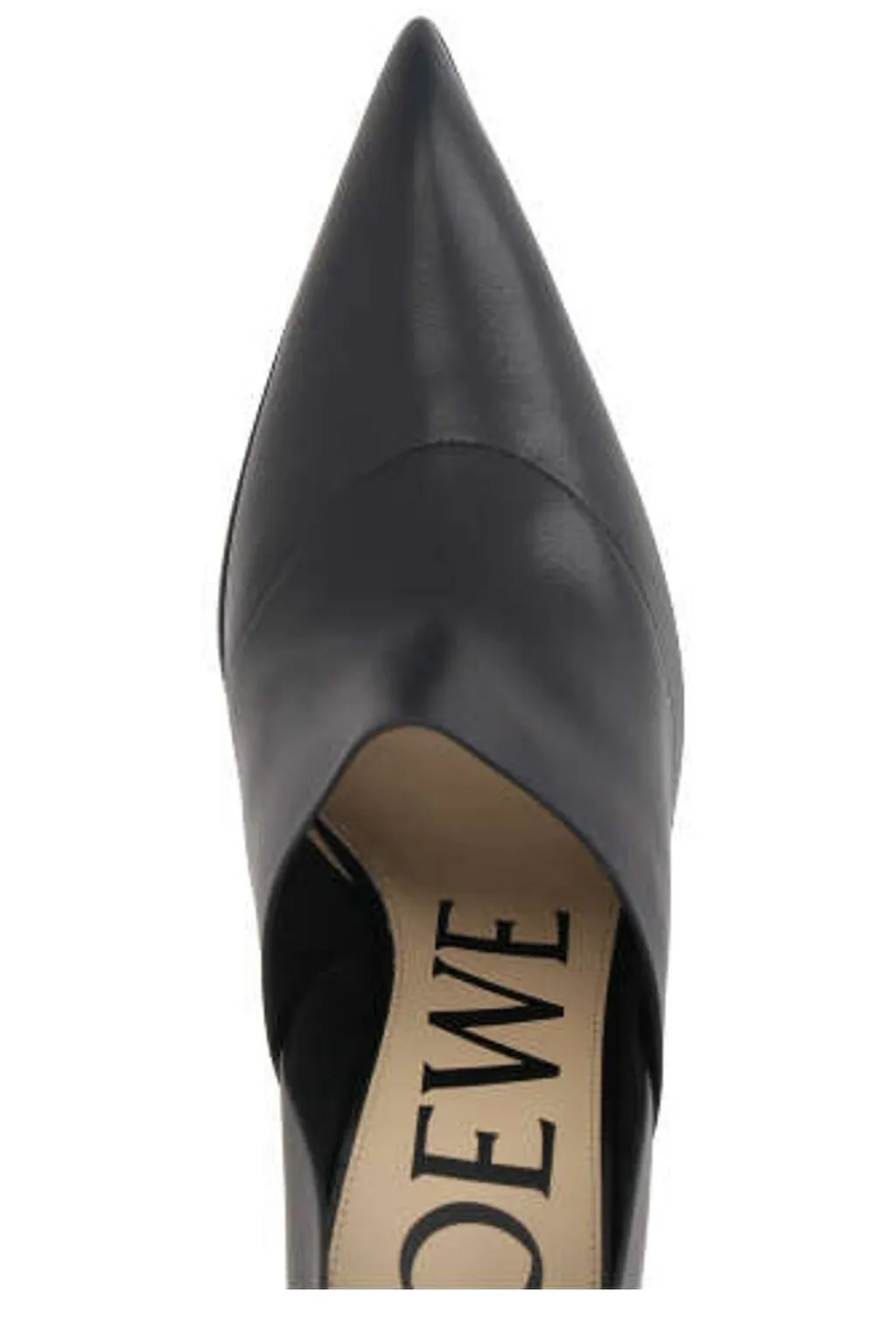 Comic Pointed-Toe Pumps