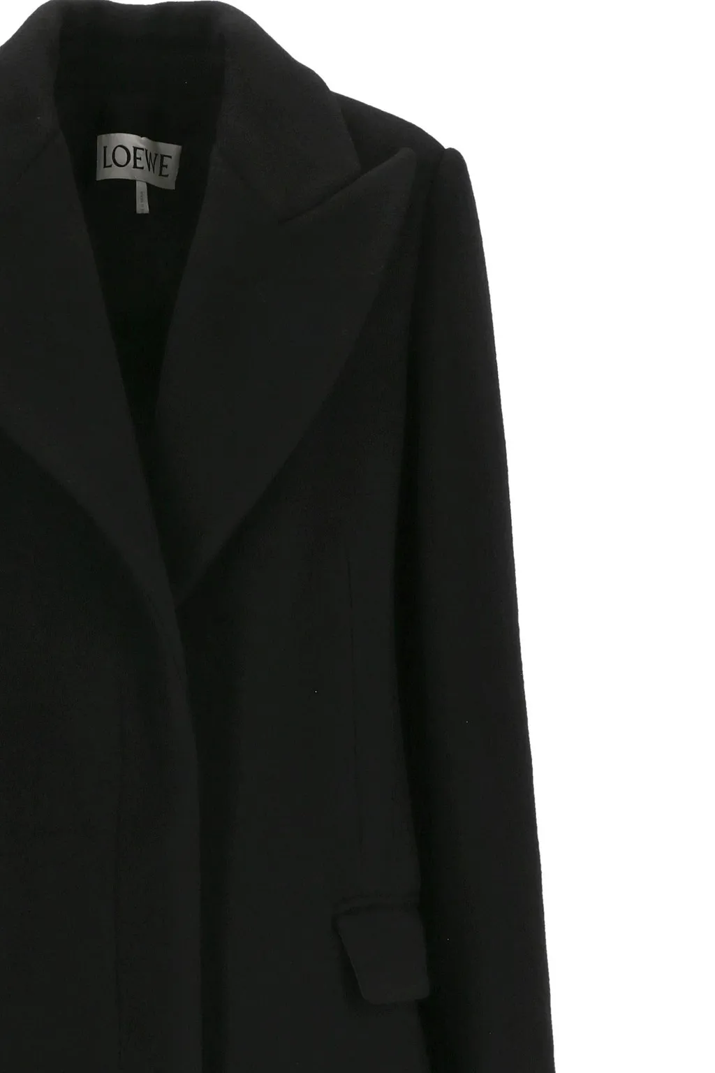 Single-Breasted Long Coat