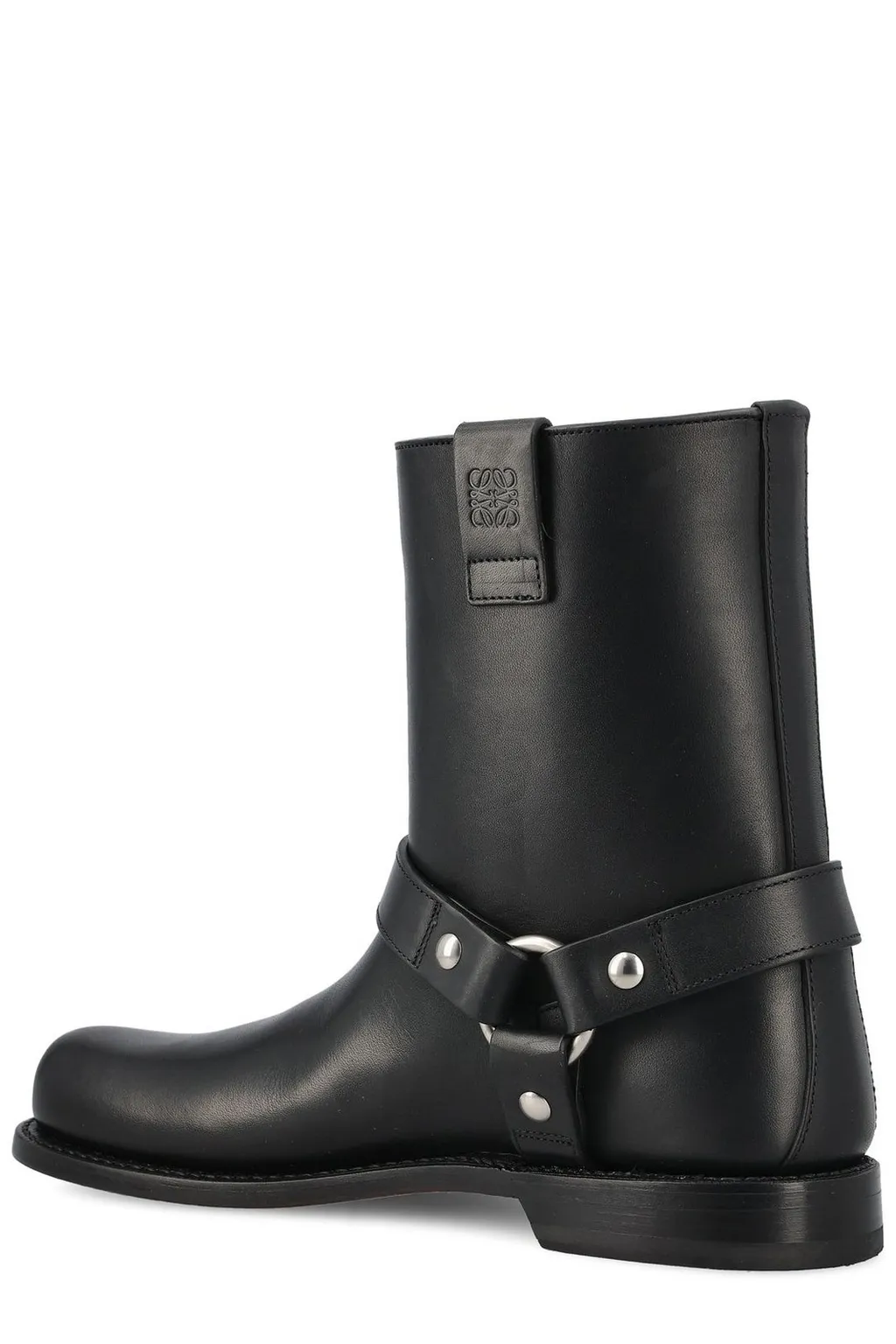 Campo Anagram Embossed Biker Boots