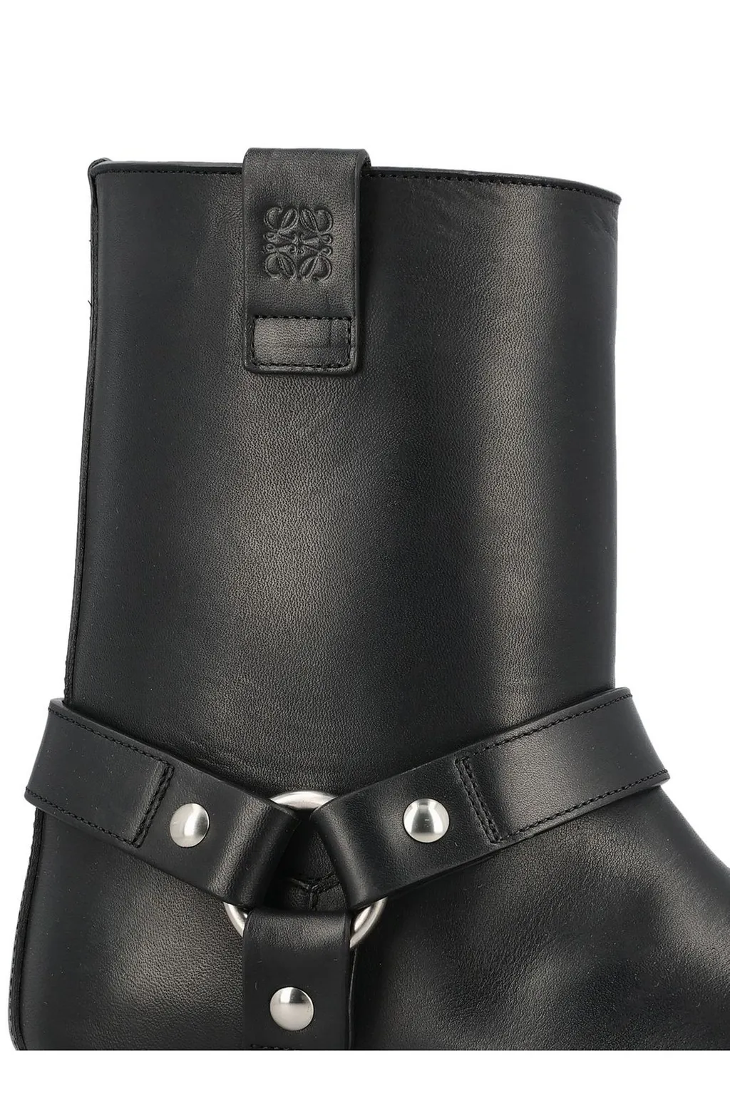 Campo Anagram Embossed Biker Boots