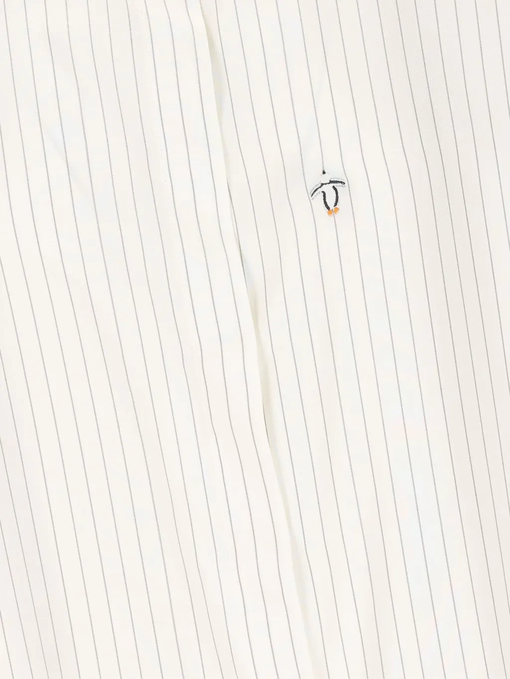 Allover Penguins Jacquard Striped Shirt