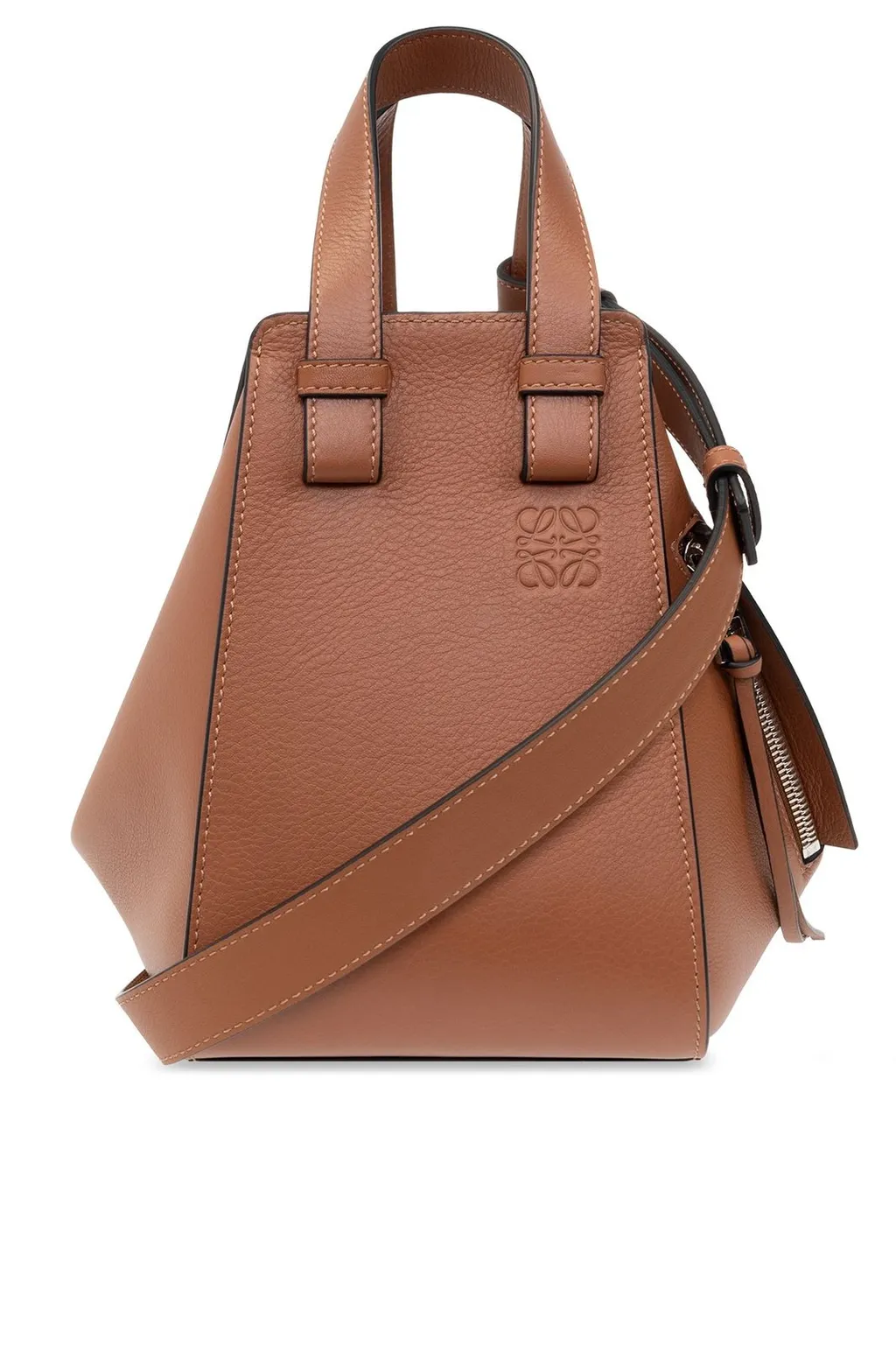 Hammock Logo Embossed Shoulder Bag