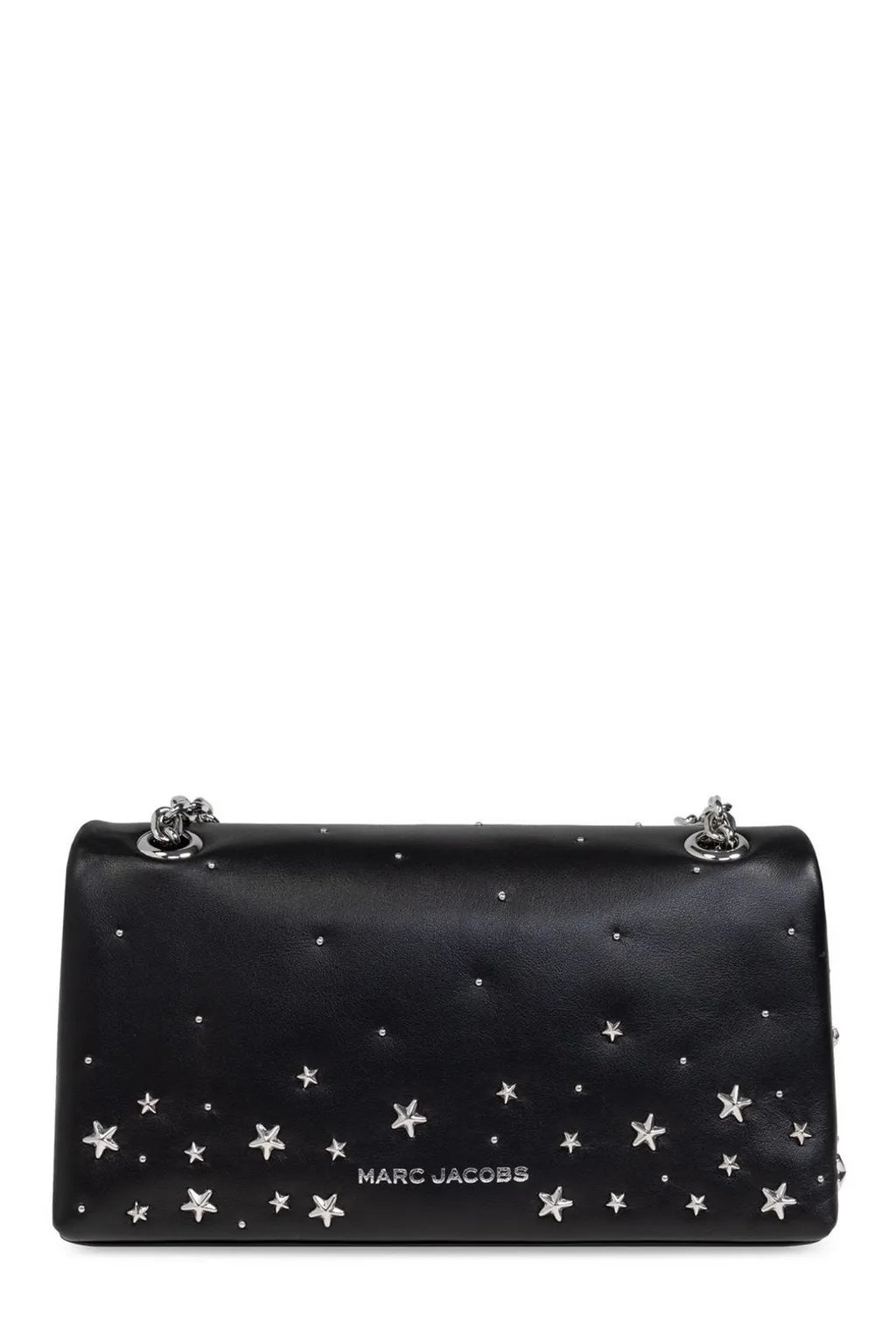 The Star Embellished Dual Chain Shoulder Bag