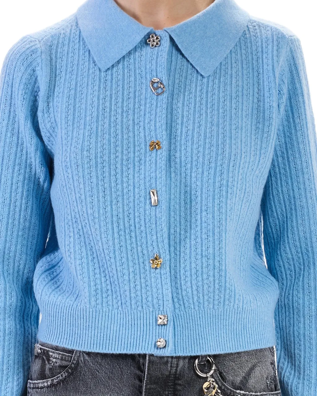 Cable Knit Charm Cardigan
