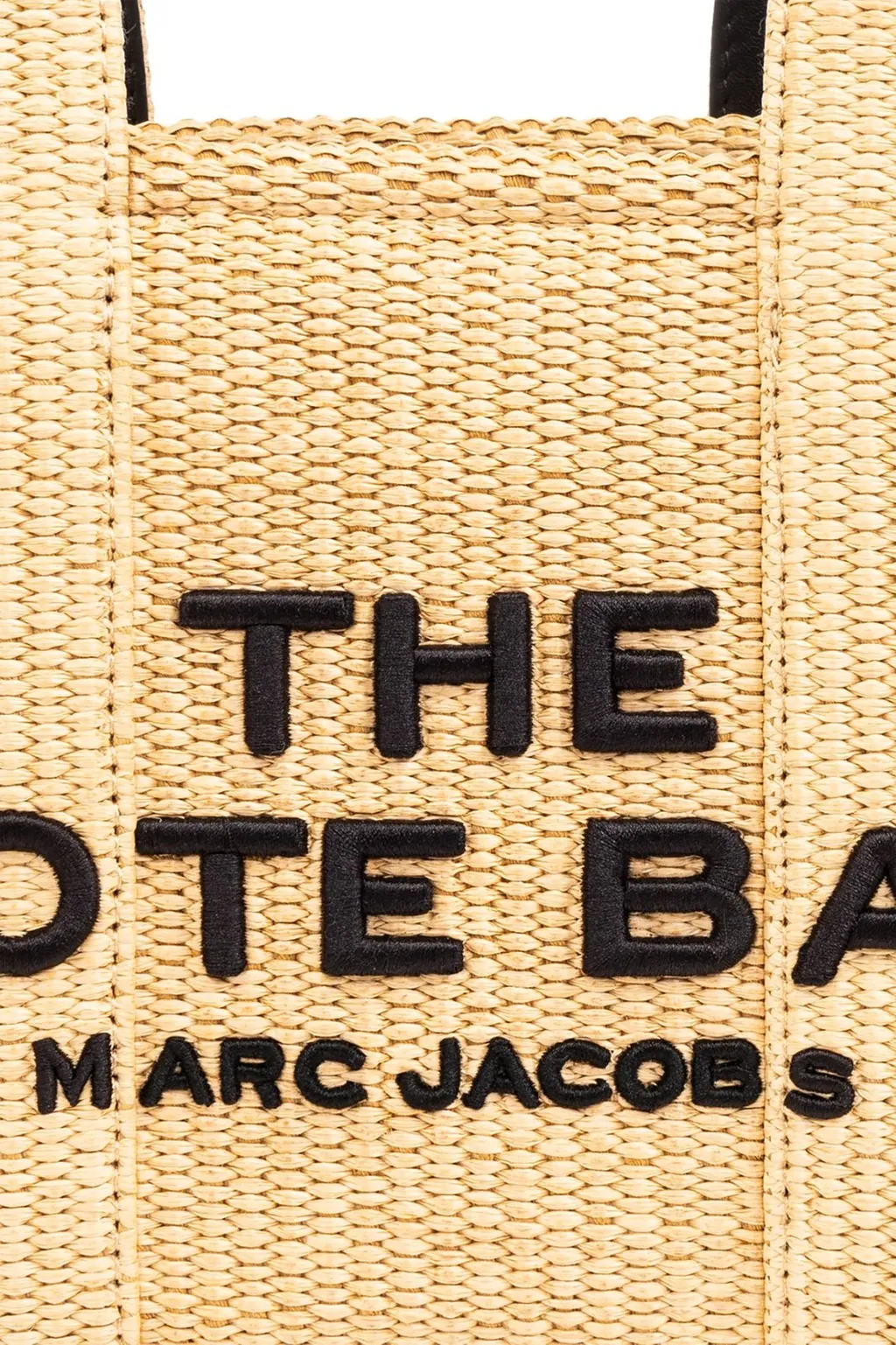 The Small Woven Top Handle Bag
